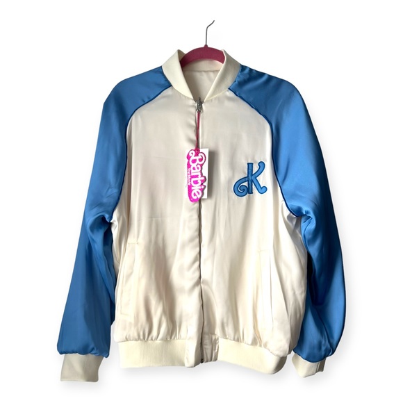 Zara x Barbie Reversible Satin Effect Bomber Jacket - Picture 15 of 16